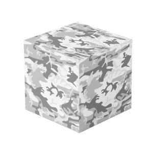 Winter Snow Grey Camouflage, Military, Army Cube