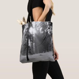 Winter Snow in Kings Canyon National Park Tote Bag