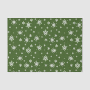 Winter snow pattern tissue paper