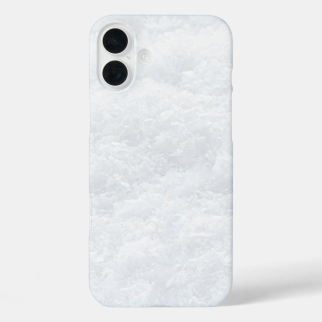 Winter Snow sparkly black and White Case-Mate iPhone Case (Back)