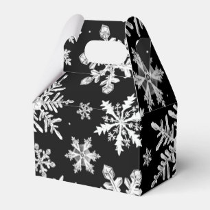 Winter Snowflake Favour Box