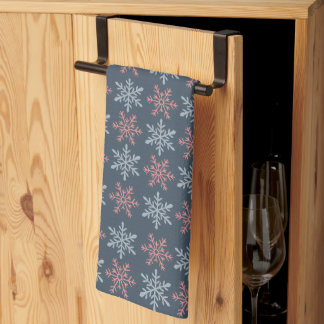 Winter Snowflake Kitchen Towels
