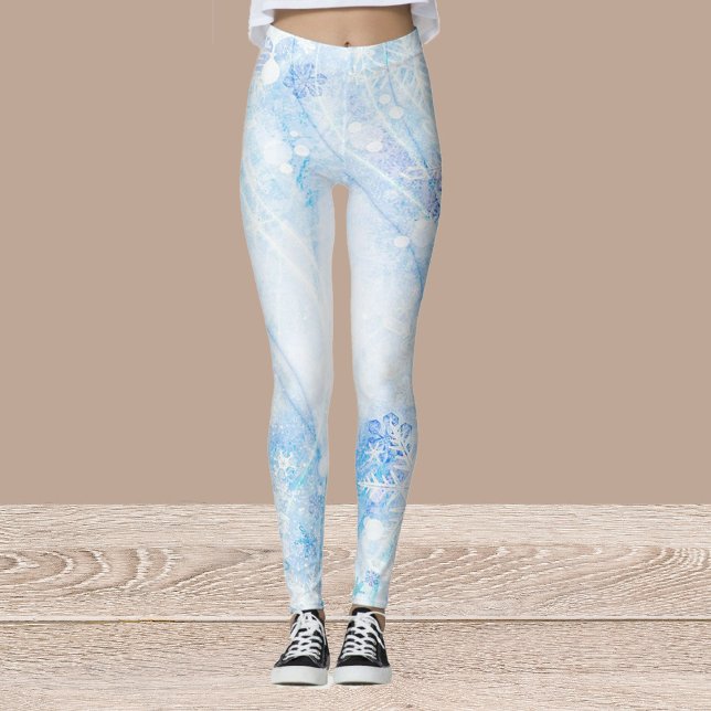 Winter Snowflake Leggings (Creator Uploaded)