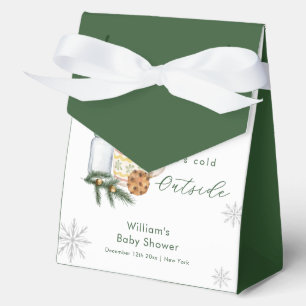 Winter Snowflake S'more Cookie Baby Shower  Favour Box