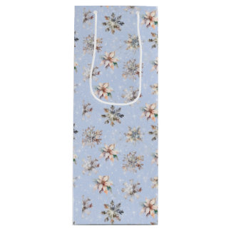 Winter Snowflakes and Sparkles Gift Bag