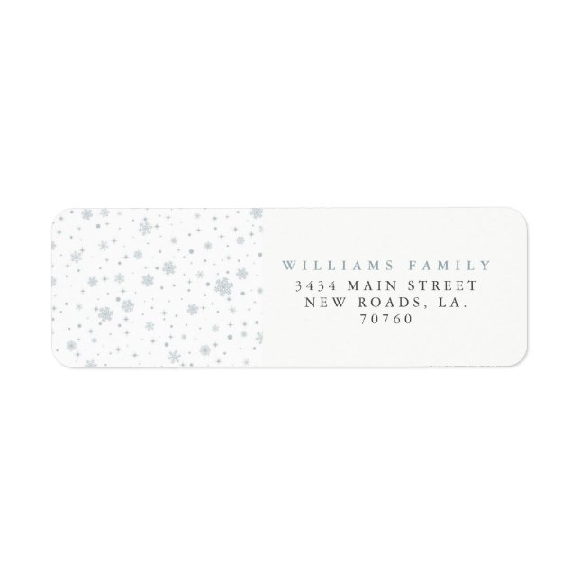 Winter Snowflakes Christmas (Front)