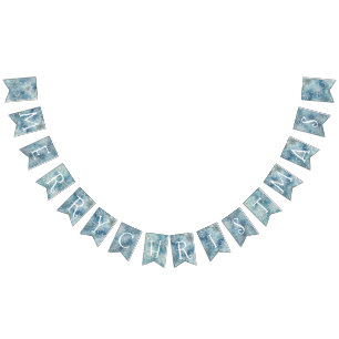 Winter Snowflakes Christmas Party Bunting