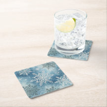 Winter Snowflakes Christmas Party