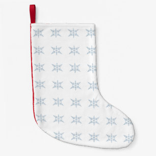 Winter Snowflakes Christmas Stocking
