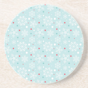 Winter Snowflakes Coaster