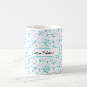 Winter Snowflakes Coffee Mug