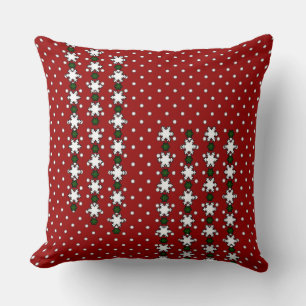 Winter Snowflakes Cushion