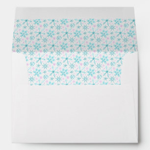 Winter Snowflakes Envelopes