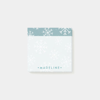 Winter Snowflakes Post-it Notes