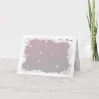 Winter Snowflakes. Template