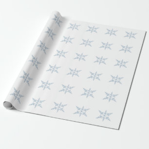 Winter Snowflakes Wrapping Paper