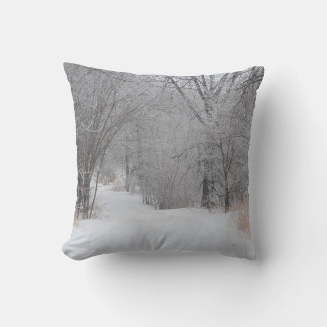 Winter Solitude Outdoor Cushion (Front)