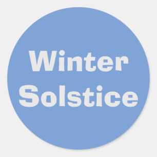 Winter Solstice Ad Lib Grey Blue Sticker by Janz