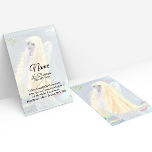 Winter Solstice and Golden Snow Business Card