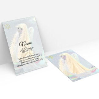 Winter Solstice and Golden Snow Business Card