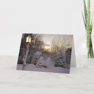 Winter Solstice (Blank) Holiday Card