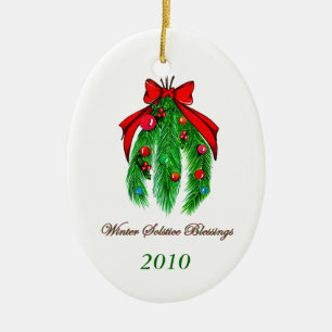 Winter Solstice Blessings Ornament