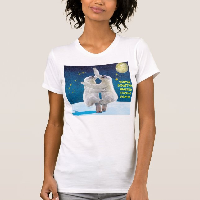 Winter Solstice Dance 2012 - Ladies Casual Scoop T-Shirt (Front)