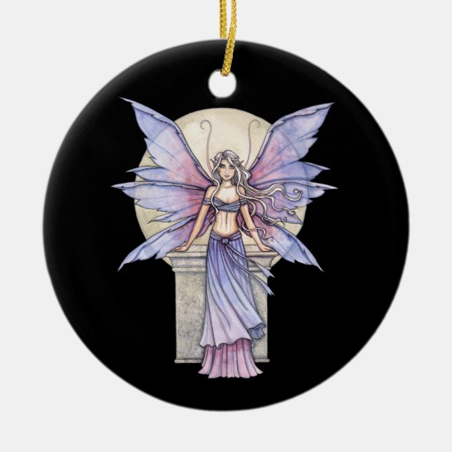 Winter Solstice Fairy Ornament by Molly Harrison (Front)