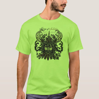 Winter Solstice Green Man T-shirt (White)