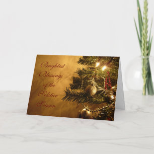 Winter Solstice Greeting Card