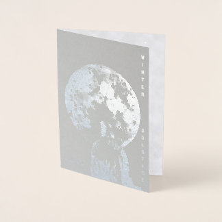 Winter Solstice: Greetings from Nature Foil Card