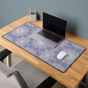 Winter Solstice Mandala Desk Mat