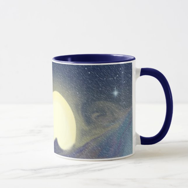 Winter Solstice Moon Mug (Right)