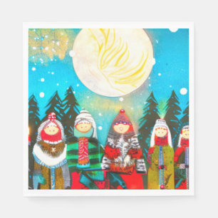 Winter Solstice Napkin
