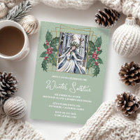 Winter Solstice Nature Goddess Boho Holly