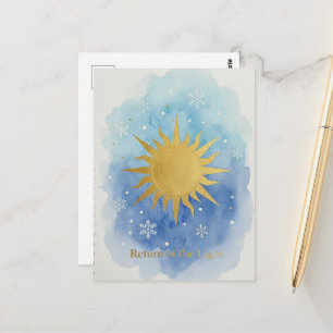 Winter Solstice Postcard
