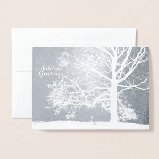 Winter Solstice: Prospect Park-Holiday Foil Card