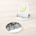 Winter Solstice Snowfall  Gift Box Coaster<br><div class="desc">A beautiful Winter Solstice image appropriate for a winter wonderland homey feel anytime of year.</div>