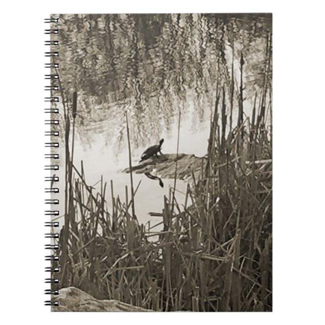 Winter Solstice Spiral Notebook (Front)