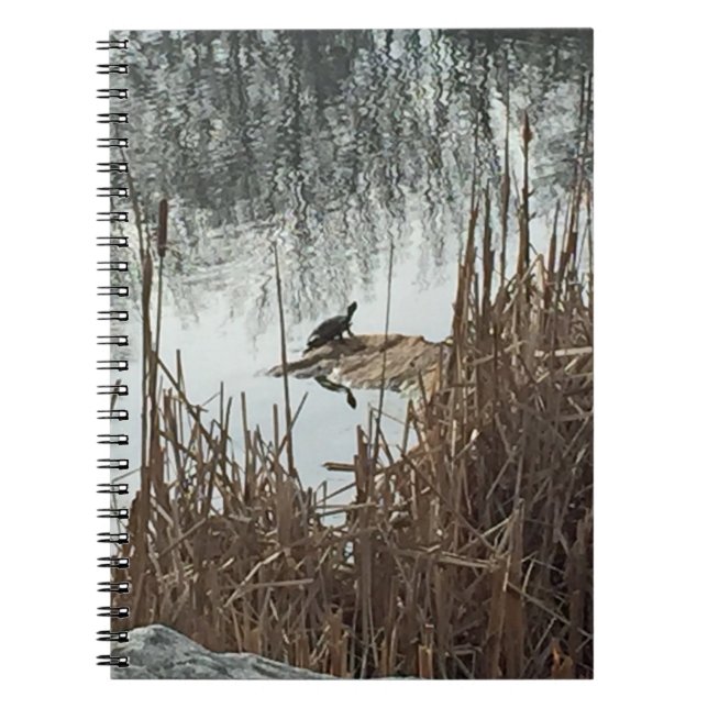 Winter Solstice Spiral Notebook (Front)