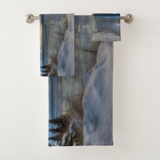 Winter Solstice Turnagain Arm Bath Towel Set
