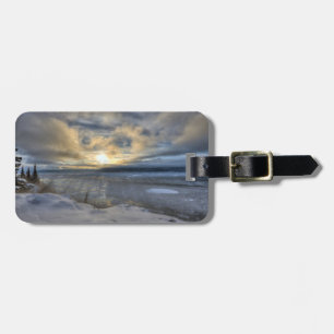 Winter Solstice Turnagain Arm.jpg Luggage Tag