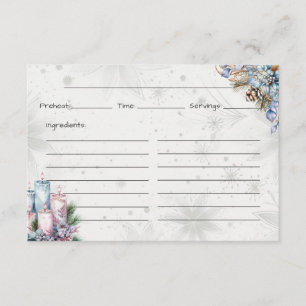 Winter Spice Basic Recipe Card