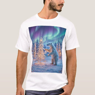 Winter Spirit in the Northern Sky T-Shirt