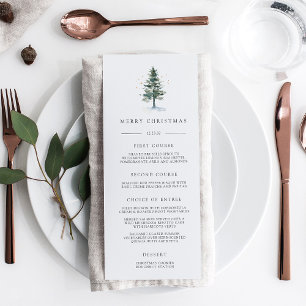 Winter Splendour Christmas Dinner Party Menu