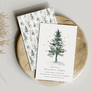 Winter Splendour Holiday Party Invitation