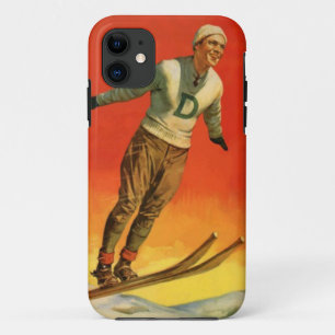 Winter sports - Ski jumper Case-Mate iPhone Case