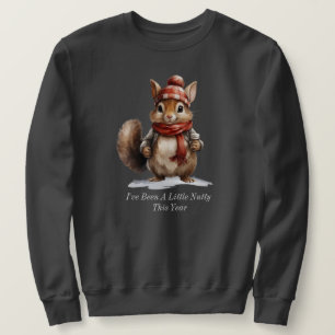 "Winter Squirrel Sweatshirt
