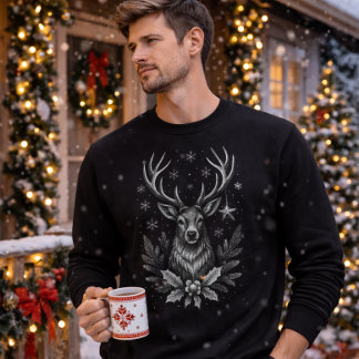 Winter Stag — Guardian of the North Sweatshirt