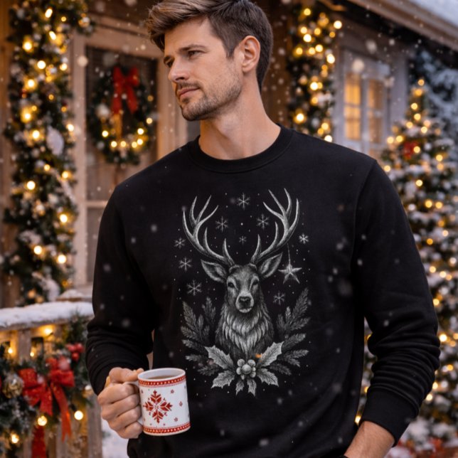 Winter Stag — Guardian of the North Sweatshirt (Creator Uploaded)